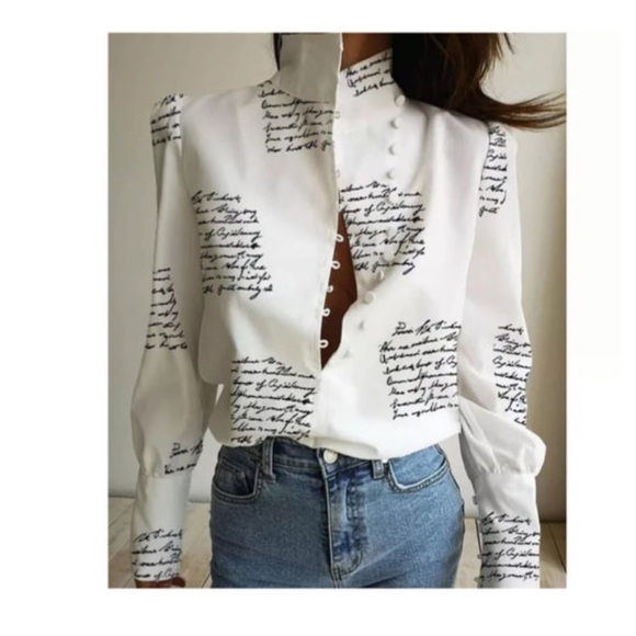 “Dear You” Blouse - Picture 1 of 2
